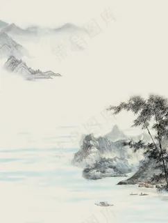水墨风景画 水墨风景画