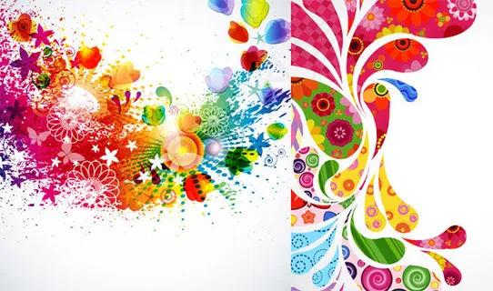 绚丽花纹背景 绚丽花纹背景