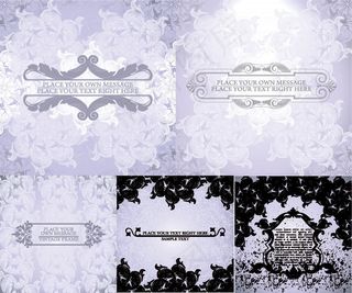 花纹背景矢量,背景元素