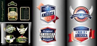 啤酒瓶贴标签,免抠元素瓶身贴