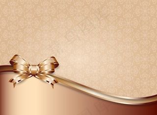 蝴蝶结背景,背景元素