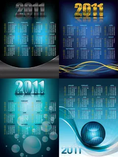 2011年日历模板 2011年日历模板