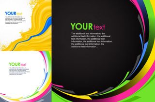 动感线条背景,背景元素