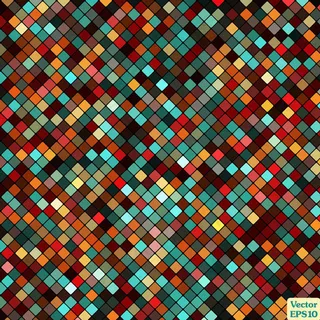 缤纷马赛克背景