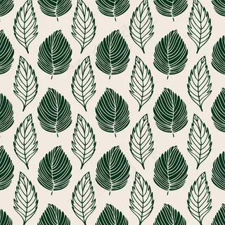 手绘羽毛无缝背景