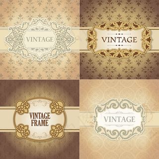 古典欧式花纹边框