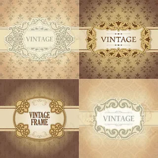 古典欧式花纹边框