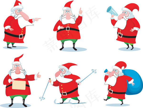 卡通圣诞老人