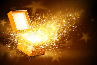 闪耀光芒的宝箱