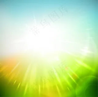 明媚春光背景