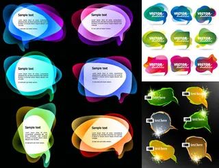 色彩文本对话框