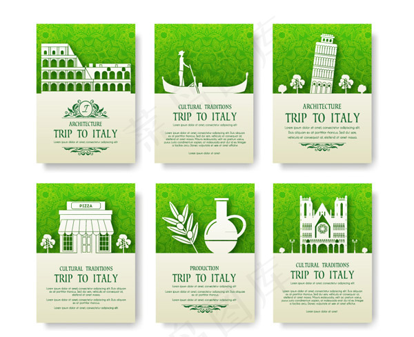 意大利旅行招贴画