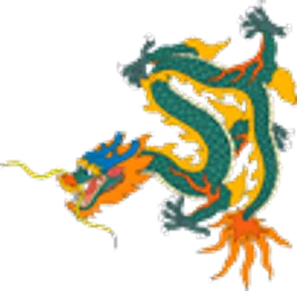 矢量彩色龙纹_24 矢量彩色龙纹_24