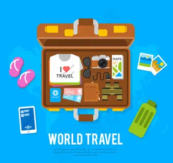 打开的旅行箱 打开的旅行箱