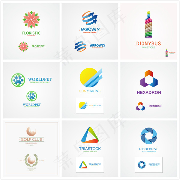 企业LOGO设计矢量