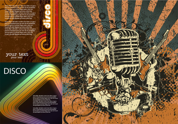disco主题矢量