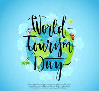 世界旅游日地球