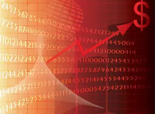 商业题材数字背景