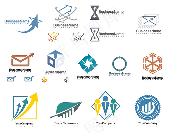 企业LOGO设计eps,ai矢量模版下载