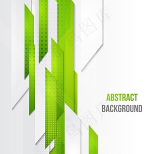 立体条形几何背景