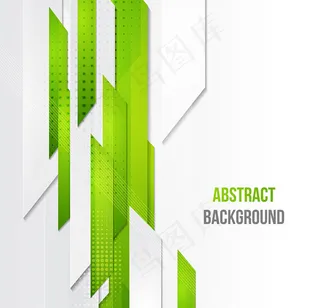 立体条形几何背景