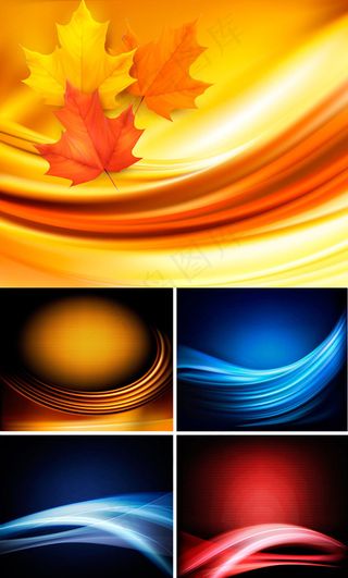 幻彩科技背景,背景元素