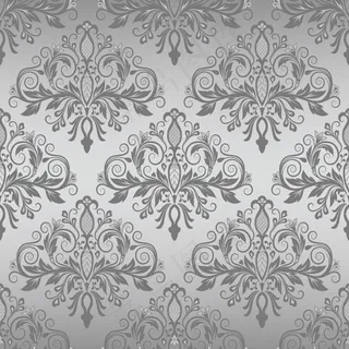 渐变花纹无缝背景