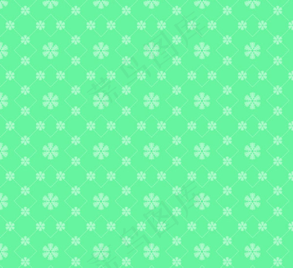雪花无缝背景