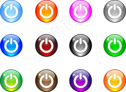 圆形开关图标 圆形开关图标