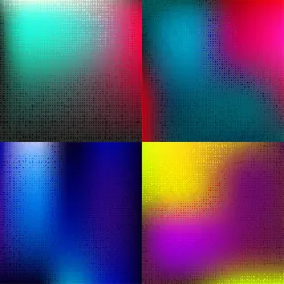 圆点与方块背景