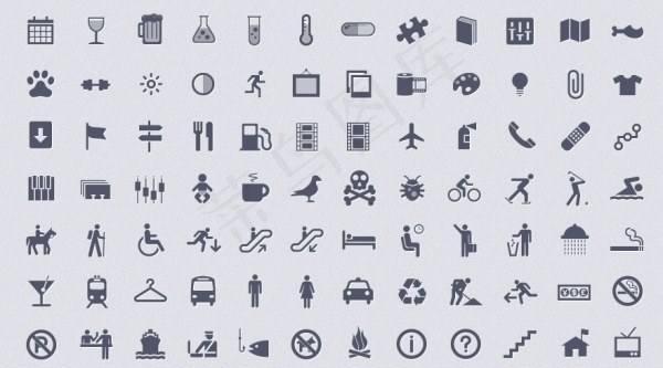 500个优质图标,免抠元素