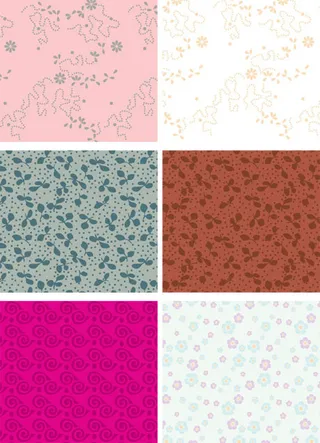 花纹背景图案1,背景元素