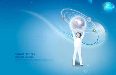 托起星空的男孩 托起星空的男孩