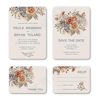 时尚底纹请柬贺卡