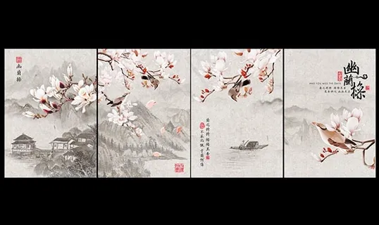 中国风客厅装饰画