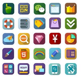 手机端图标集合,免抠元素