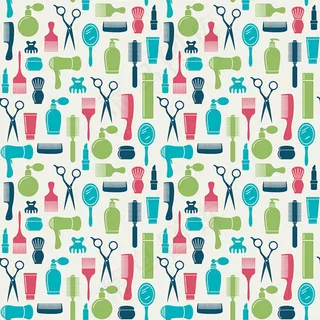 时尚的美发背景 时尚的美发背景