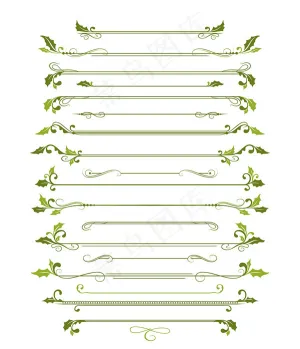 植物花纹设计