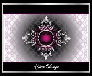 欧式花纹背景03,背景元素