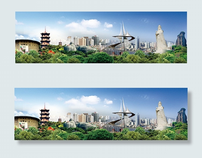 福建旅游名胜(3402X1024(DPI:400))psd模版下载