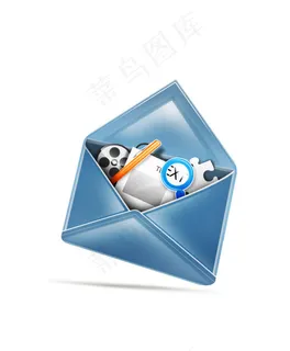 卡通信封图标