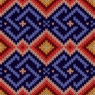 针织无缝图案背景