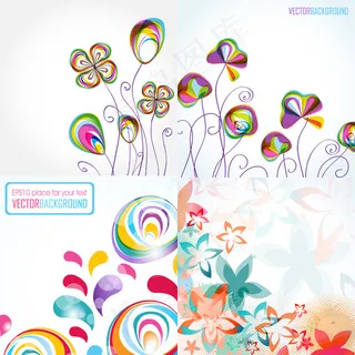 花背景图案,背景元素