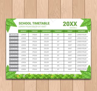 绿叶装饰课程表