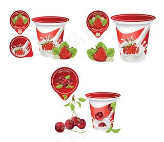 水果酸奶包装
