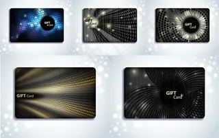 典雅贵宾卡矢量