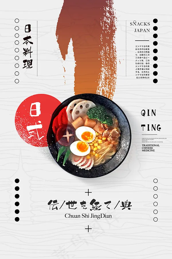 日本美食海报
