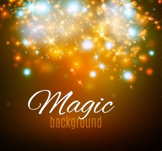 闪耀唯美魔法背景
