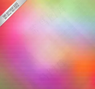 彩色菱形格背景