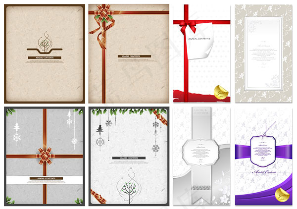 花边丝带标签,免抠元素